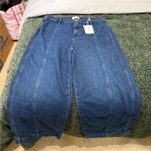 Frame Denim Classic Blue Flare Jeans